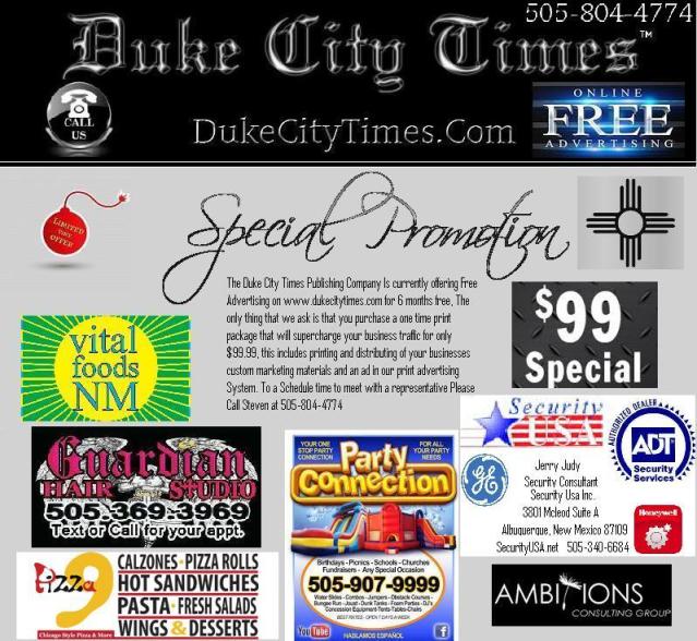 DukeCityTimes.com First print flyer
